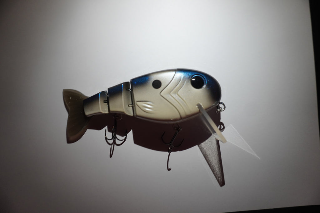 5" Tide Strike Jointed Shallow Diver Swimbait (1.8oz) (Natural Shad)