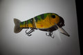 5" Tide Strike Jointed Shallow Diver Swimbait (1.8oz)(Golden Bluegill)